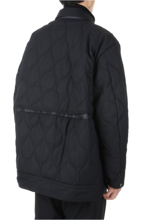 QUILTING MAGAZINE VEST JACKET(22A0053)-BLACK- | セレクトショップ｜DeepInsideinc.com  Store