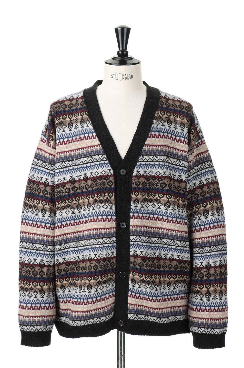 最大2000円引き マラソン期間 UNUSED / 5G fair Isle cardigan