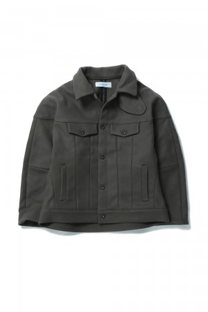ORIGINAL MELTON 3D THIRD MODEL JACKET(aw-22-3ROJ)-GRAY-