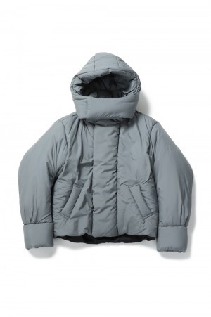 SPACE SHIP PILOT 3D PUFF JACKET(AW-22-VDCJ-S)-GRAY-