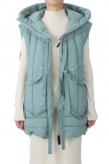 wild things x 77circa separate hood padding life vest -BLUE GRAY / MEDIUM (ccw22aw-01)