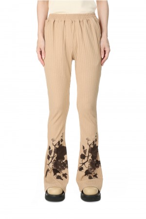 Muscat Rib Pants -BEIGE (305A)