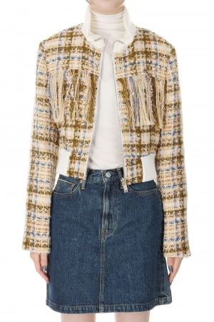 Tweed Crop Jacket (107)