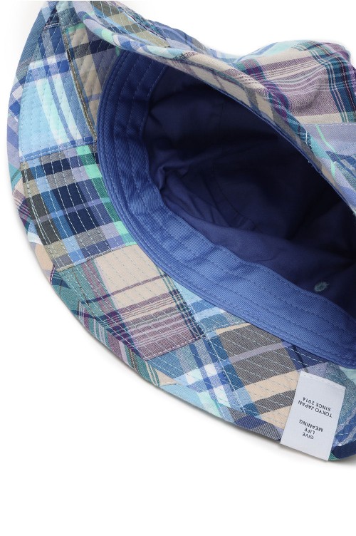 ひろりんさん専用　DESCENDANT MADRAS BUCKET MADRAS BUCKET - PURPLE (221HCDS-HT10) | セレクトショップ