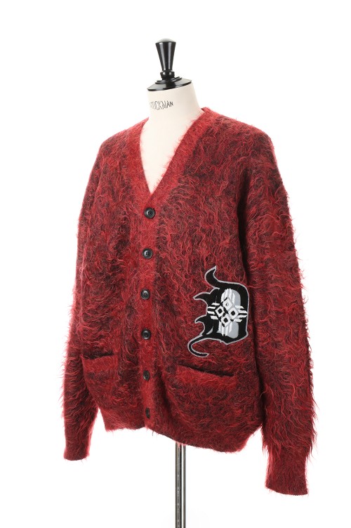 7G 2TONE CARDIGAN / RED (COTDKN-653) | セレクトショップ 