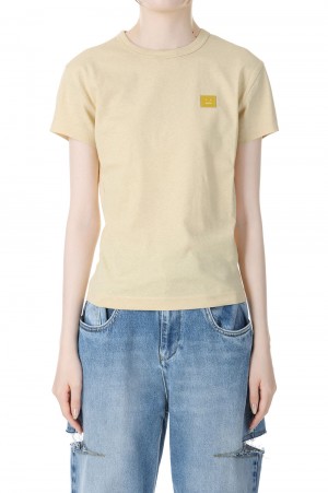 EMMBAR FACE -Pale Yellow Melange (FA-UX-TSHI000245 / CL0203)