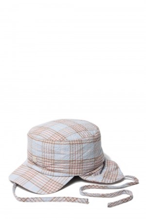 CERD FLANNEL CHECK W/ QUILTING (FA-UX-HATS000175 / C40261)