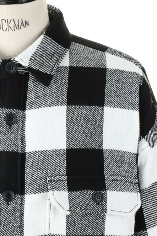 CLAIRTON PLAID JACKET - WHITE (222TQDS-JKM01) | セレクト CLAIRTON PLAID JACKET - WHITE (222TQDS-JKM01) | セレクト