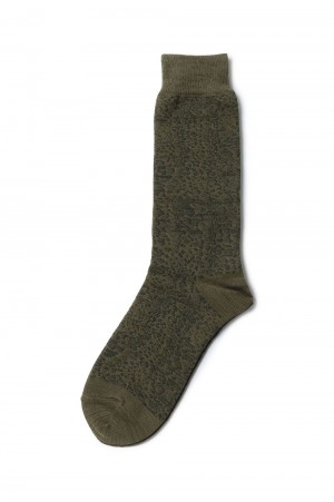 PUMA CAMO SOCKS(BLS-22)-KHAKI-