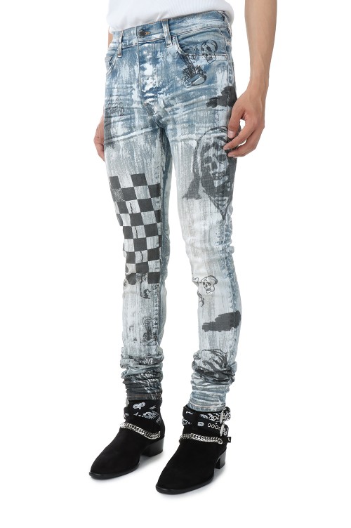 WES LANG SKETCH JEAN / PAINTED INDIGO（AW22MDS004-994） | セレクト