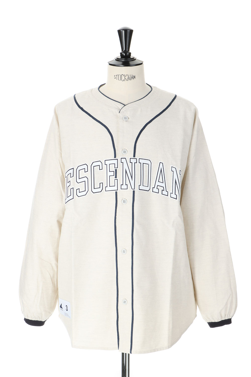 BLEEK BASEBALL LS SHIRT - GRAY (222TQDS-SHM07) | セレクトショップ