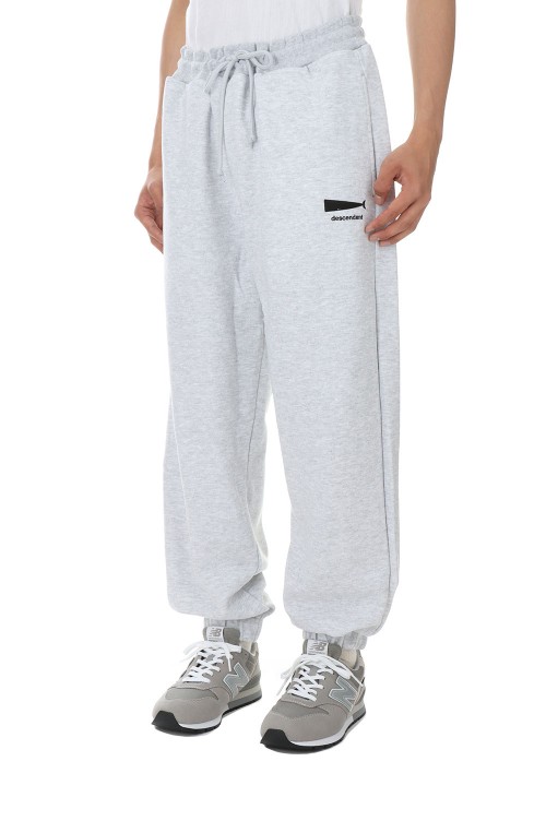 COURT SWEAT TROUSERS - GRAY (222ATDS-PTM01) | セレクトショップ