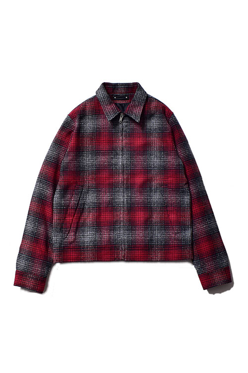 Grandrelle V.Check Flannel Zipup BZ / RPT (2210-8001) | セレクト