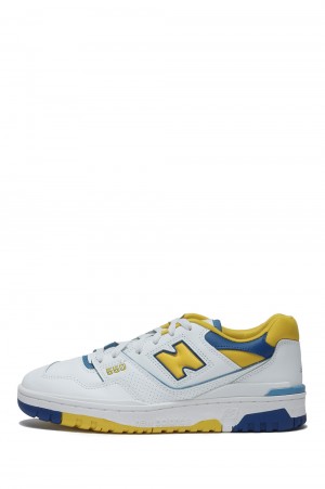 靴 New Balance BB550NCG WHITE/YELLOW New Balance BB550NCG WHITE/YELLOW（ニューバランス BB550NCG