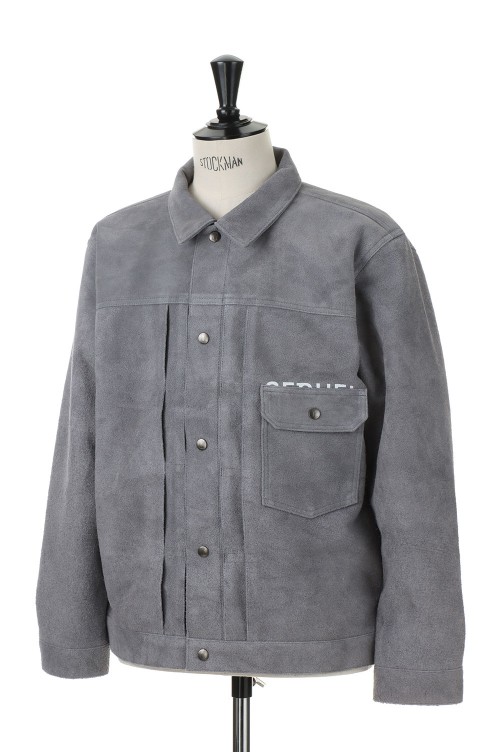 LEATHER JACKET / GRAY (SQ-22AW-JK-07) | セレクトショップ