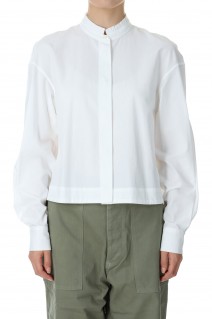 Tucked collar shirt -White (SB0602-AW22)