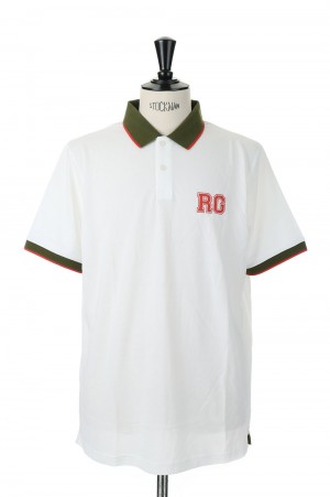 GUNDAM POLO / WHITE（RDSS22P07WH）