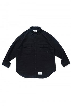 Wtaps SCOUT / LS / RAPO. TWILL BLACK M