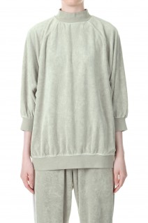 3/4 Sleeve Mockneck -SEAL (125BT225193FW)