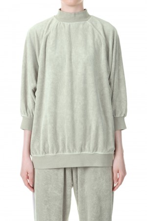 3/4 Sleeve Mockneck -SEAL (125BT225193FW)
