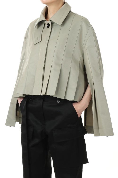 Cotton Gabardine Blouson -Beige (23-06439) | セレクトショップ