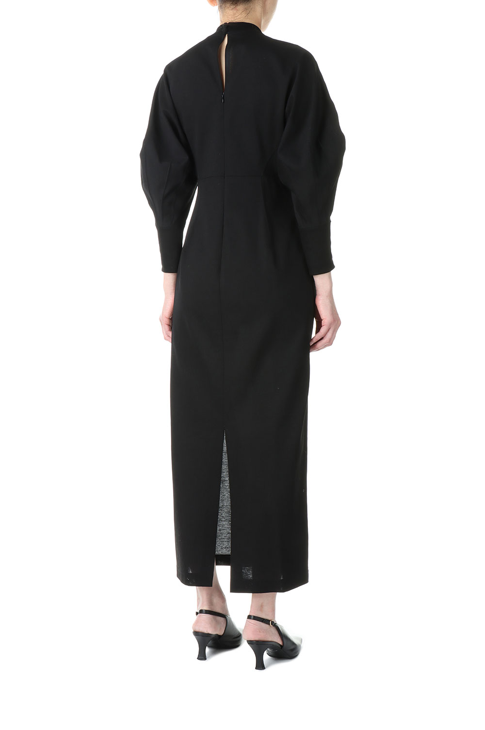 Cotton Jersey Dress - Black (MM23PS-JS732) | セレクトショップ 