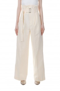 High-waisted Wide Pant - Ivory (021-023-WP56)