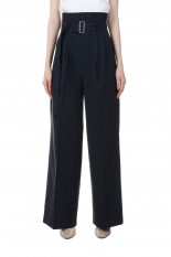 High-waisted Wide Pant - Navy (021-023-WP56)