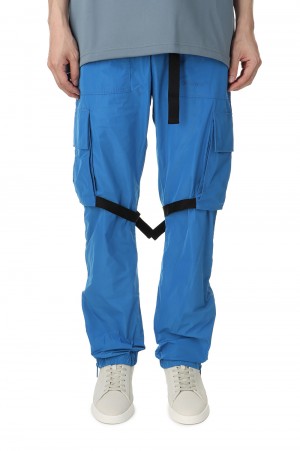 DIAG TAB POLY CARGO PANT/PEACOCK(OMCE22-RTW0206)
