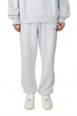 DIAG OUTLINE SLIM SWEATPANTS/MELANGE GREY(OMCE22-RTW0212)