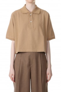 Super Fine Cotton Pique Short Polo - Ivory (A23SP02SK)