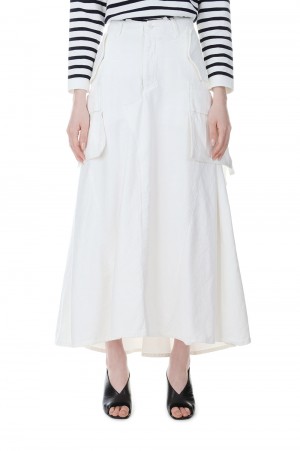 Cargo Long Sk Remake Lbs - White (MB224-6008)