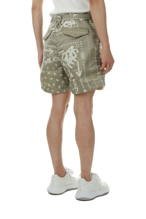 Eric Haze / Bandana Print Shorts(23-02964M)-L/KHAKI 535 Eric Haze / Bandana Print Shorts(23-02964M)-L/KHAKI 535