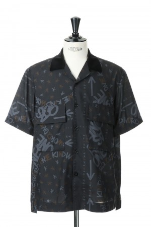 Eric Haze / Bandana Print Shirt(23-02980M)-GREEN 551- | セレクト 