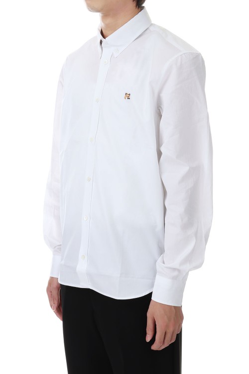 FOX HEAD EMBROIDERY CLASSIC SHIRT -WHITE(HM00435WC0025) | セレクト