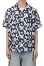 Flower Aloha Shirt(23SSS-7)-White-