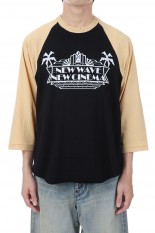 New Raglan Tee(23SSC-5)-Black&amp;Yellow-