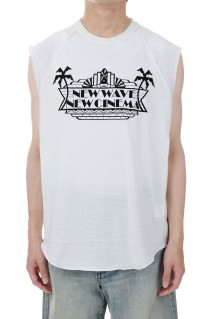 New No-sleeve Tee(23SSC-6)-White-