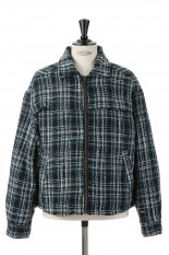 Tweed Padding Blouson -NAVY (LEJ254)