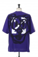 TEDDY ARROW OVER SKATE S/S TEE / PURPLE(OMAS23-RTW0041)