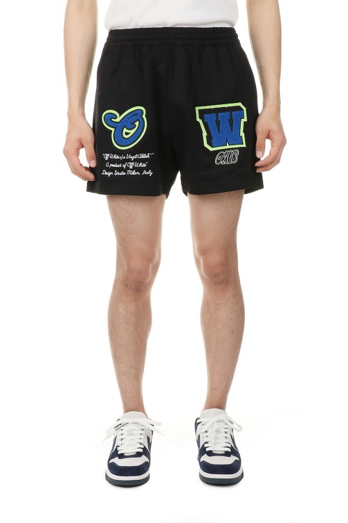 VARS HAMER SKINNY TRACKSHORT / BLACK(OMAS23-RTW0257