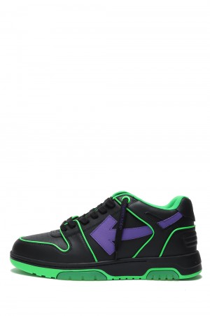 OUT OF OFFICE OUTLINED / GREEN FLUO(OMIS23-SLG0092)