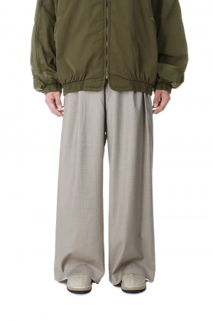 Elongated Trousers(HM00P65Sand)