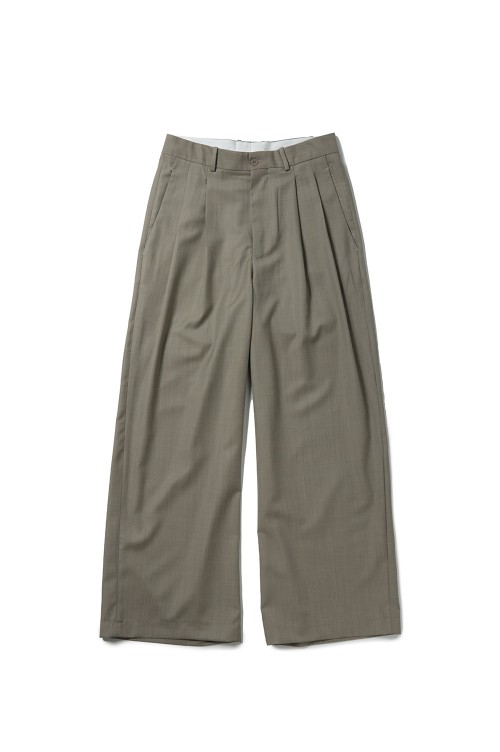 パンツ Hedmayner ELONGATED TROUSERS HED MAYNER ELONGATED TROUSERS / OLIVE – VISION OF FASHION