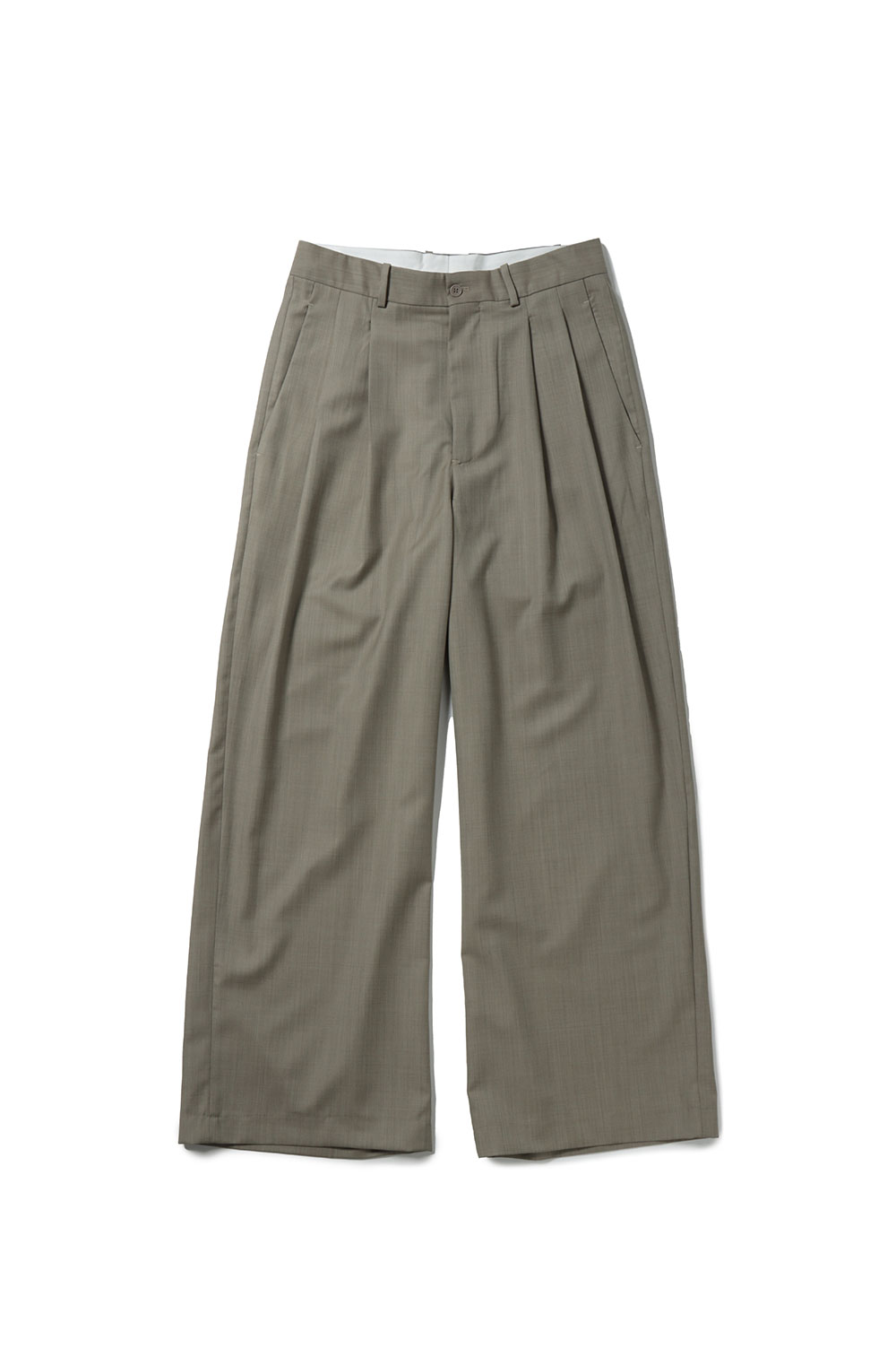 Elongated Trousers(HM00P65Sand) | セレクトショップ