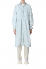 Swallowtail Dress Shirt -THIN GRAY(NPW22260)