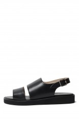 BACK BELT SANDALS / BLACK(FTC2312015)