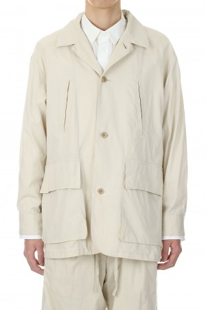 【blurhms】SALVAGE TWILL BUSH JACKET /4 blurhms Selvage Twill Bush Jacket [BHS23S003]