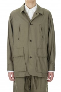 Selvage Twill Bush Jacket / Sage(BHS23S003)