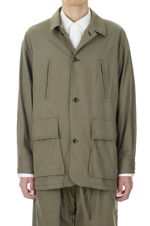 blurhms Selvage Twill Bush Jacket [BHS23S003]